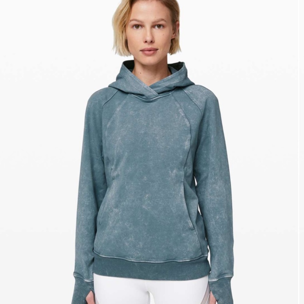 Lululemon washed scuba hoodie